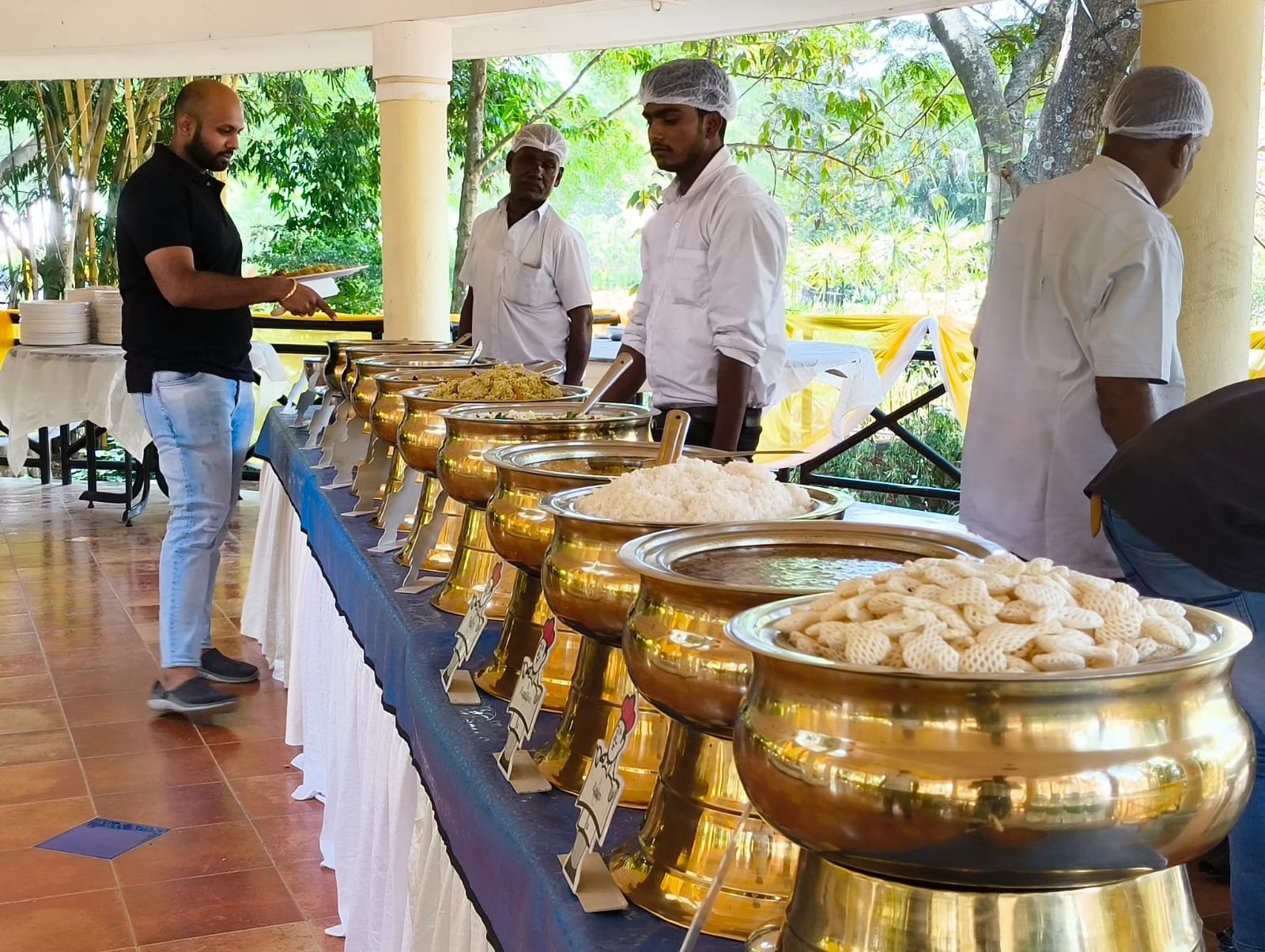 Buffet Setup
